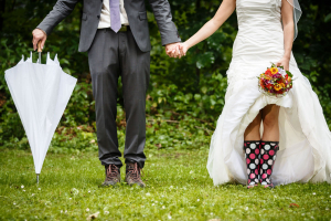 hochzeit im regen